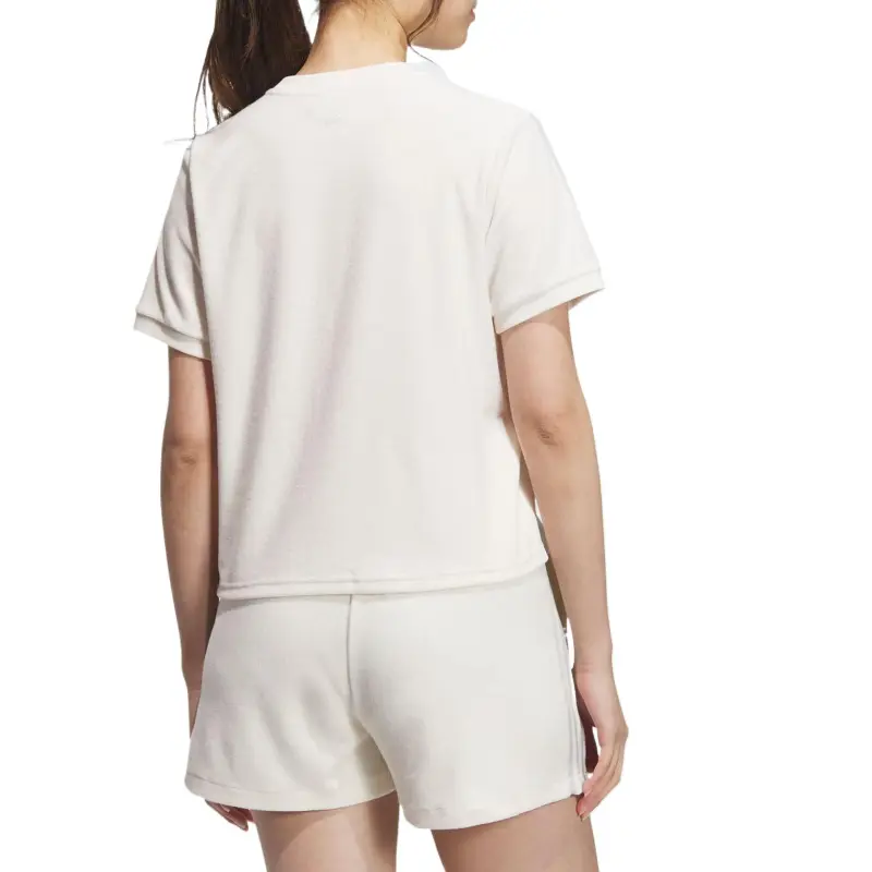 Adidas Originals Regular T Shirt Women's Pink White-2