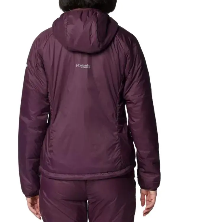 Columbia Omni-Heat Silver Leaf Jacket Women's Burgundy-1