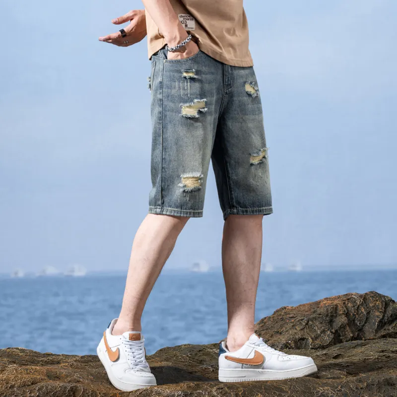 SUNDANCE Denim Shorts Men-3
