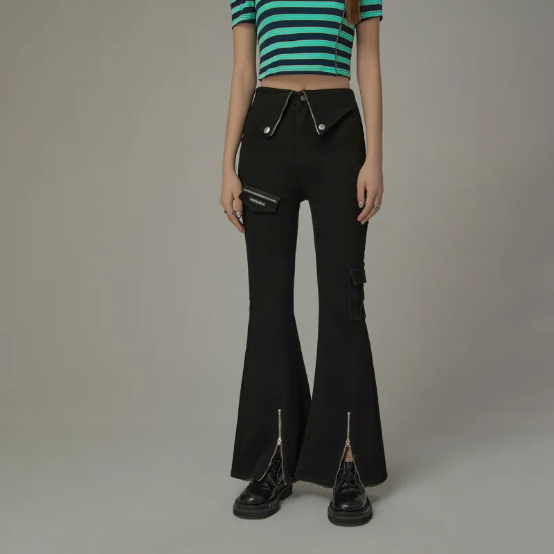 CHUU Jeans Women's Black-2