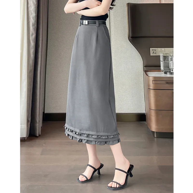 Still Quiet Summer Casual Short Skirts Regular Women's-1