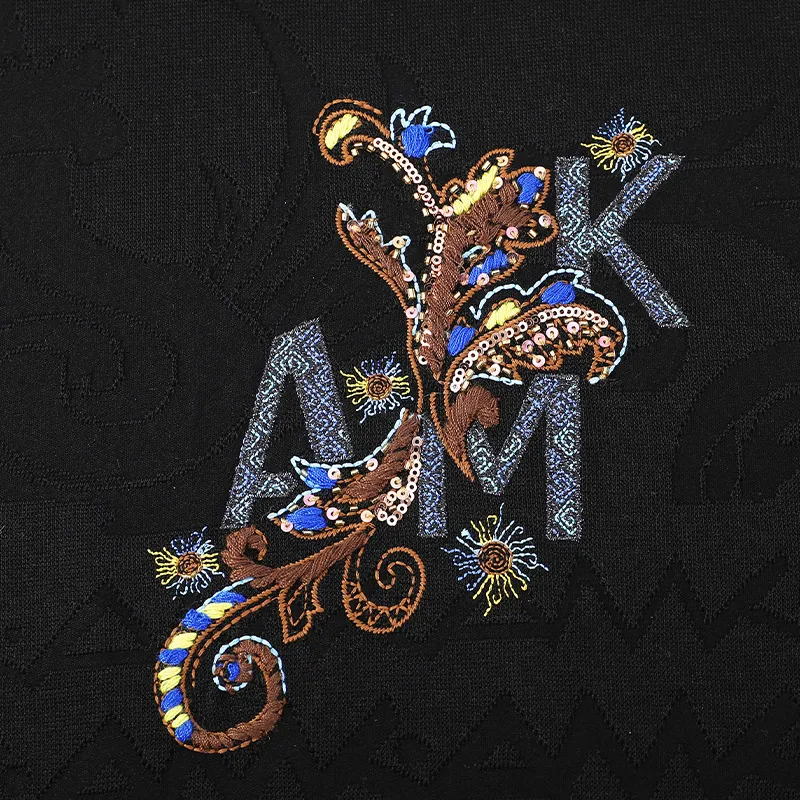 ANDREW MACKENZIE T Shirts Men Black-3