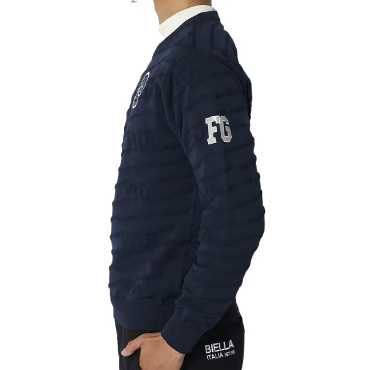 FILA Sweaters Men Marine Blue-2