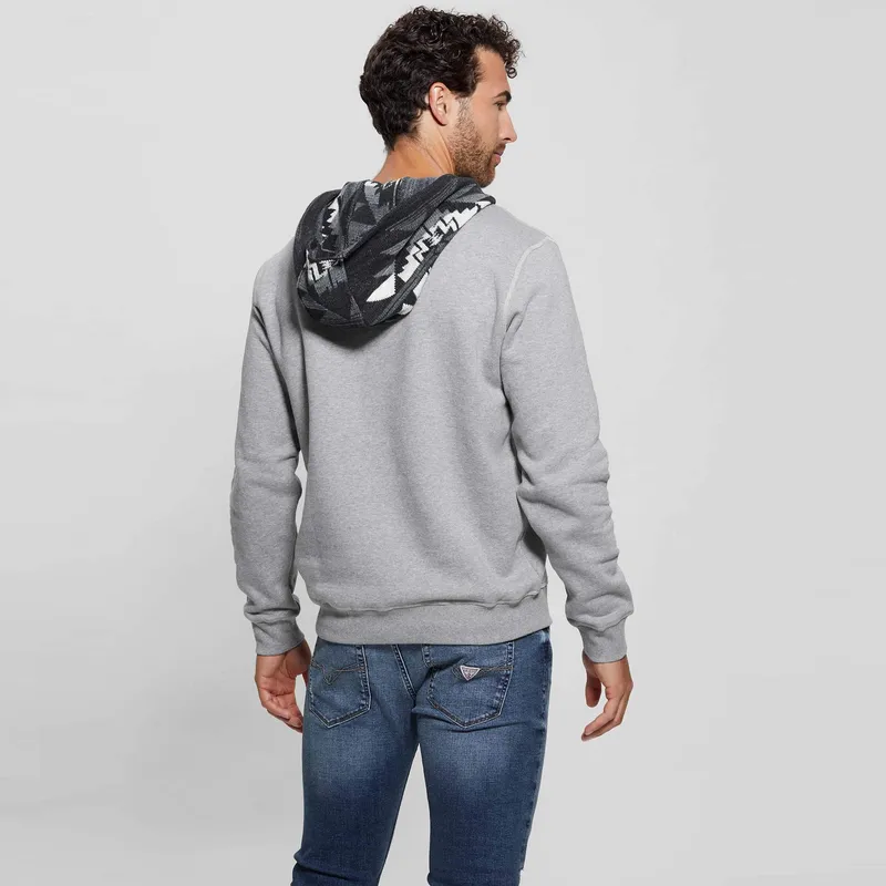 GUESS Sweatshirts Men MRH Gray-5