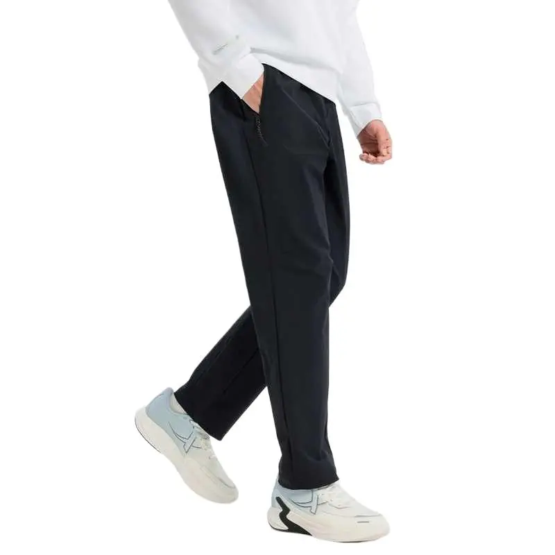 XTEP Training Pants SS25 Casual Pants Men's Jet Black-2