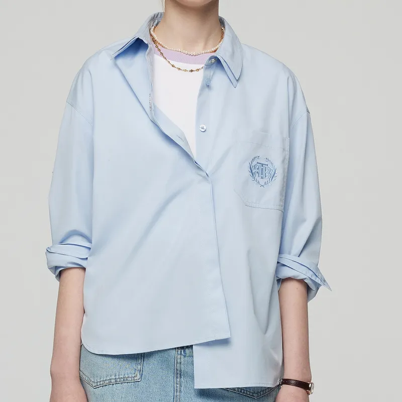 Teenie Weenie Shirt Women's Blue-6