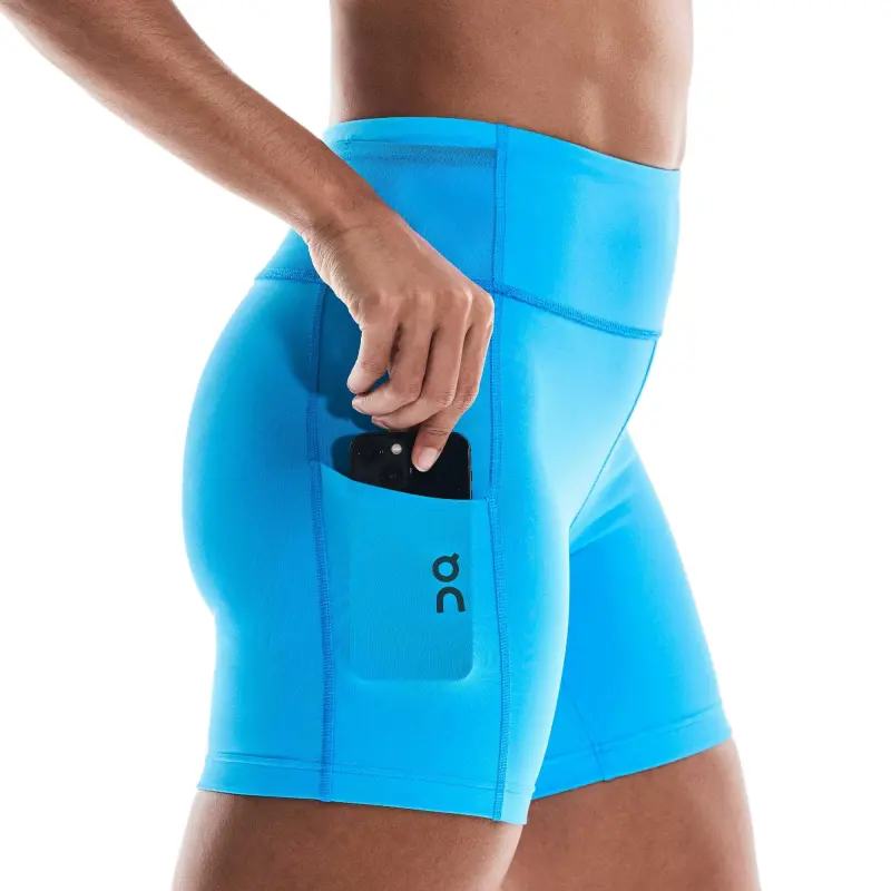 On Performance Casual Shorts Women's Cerulean-2