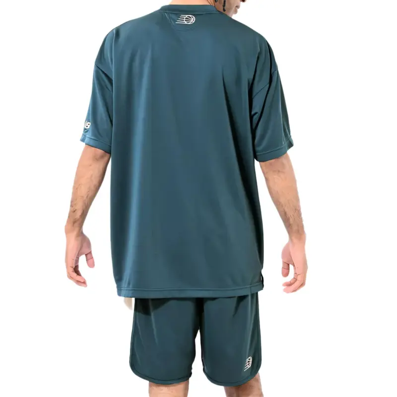 New Balance Graphic T Shirt Men's Green-3