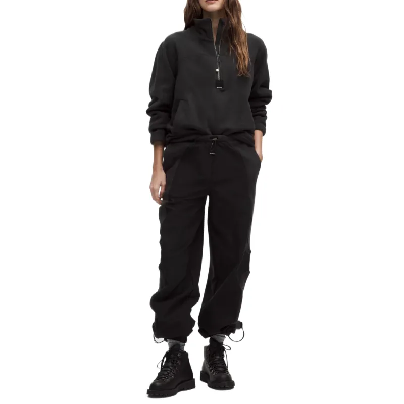 Lululemon Fleece Sweatshirt Women's Black-2