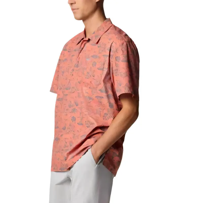Columbia PFG Trollers Best Shirt Men's Peach-1