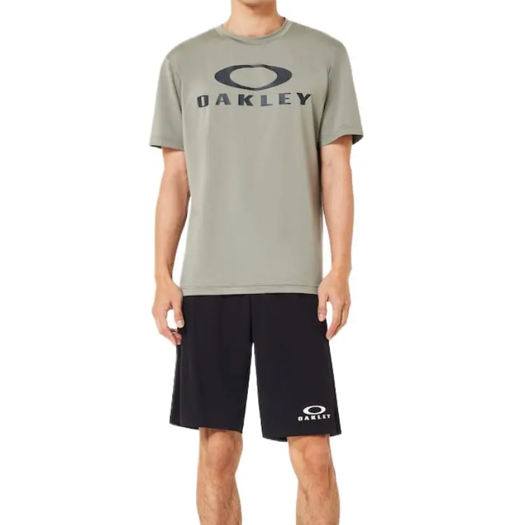 Oakley Qdevo SS Tee O Bark 4.0 T Shirt Men's Green-3