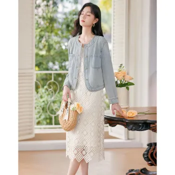 Like The Age Of Water Skirt Set Women's Blue