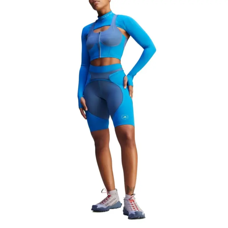 Adidas Free Shipping With AdiClub Adidas By Stella McCartney Two tone Bike Leggings-3