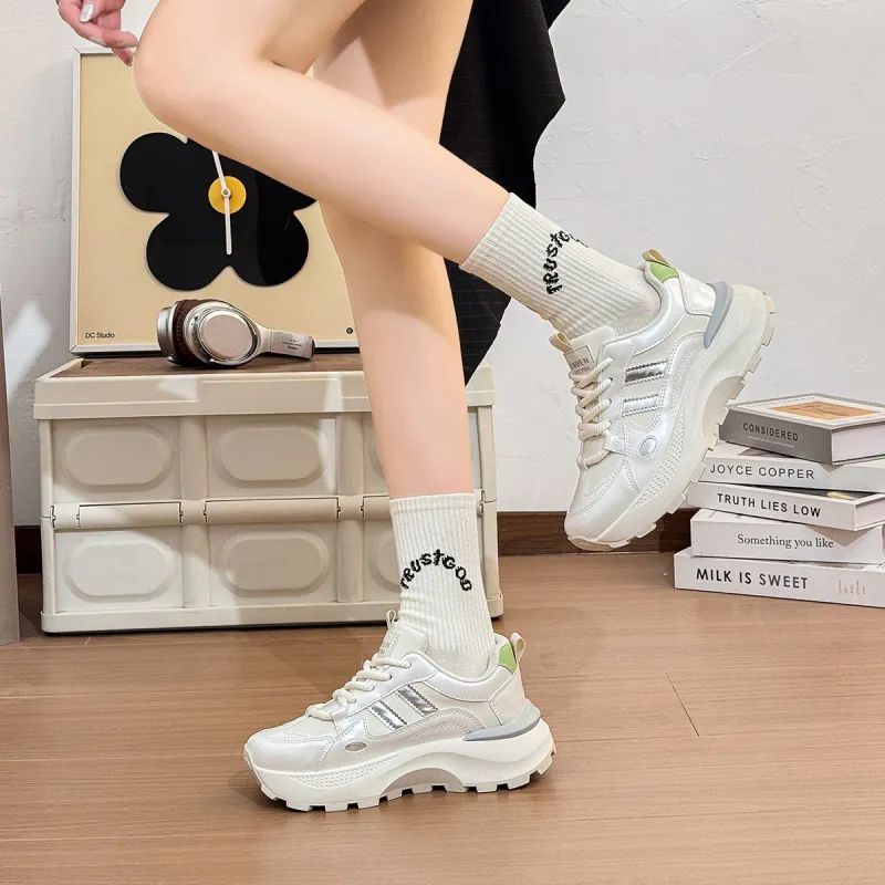 RENBEN Wear resistant, Lightweight, Breathable, And Non slip. Low Top Casual Shoes Women's-7