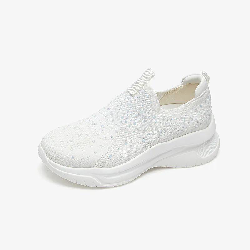 Le Saunda Lightweight Height Increasing Low Top Casual Shoes Women's-5