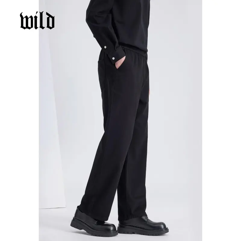 WILD LEADER Casual Pants Unisex-1