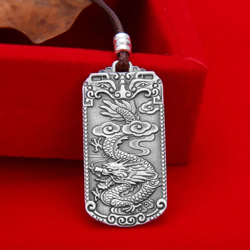 FUYUFU 999 Fine Silver Pendants Unisex-1