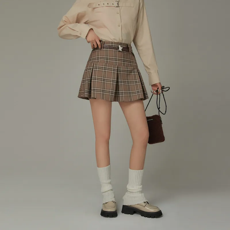 CHUU Casual Short Skirts Women's-3