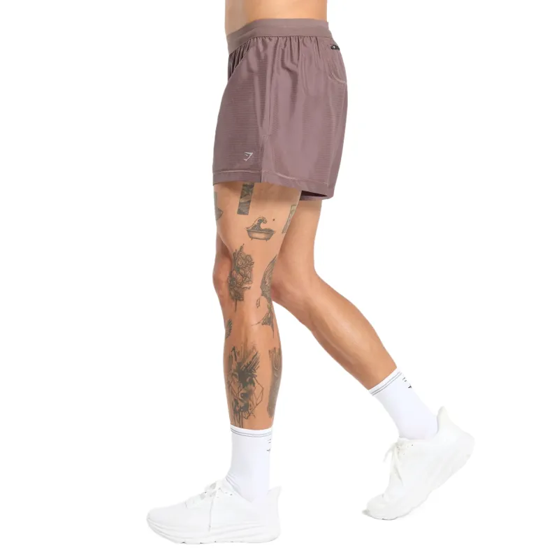 GYMSHARK Sports Shorts Men's Purple-2