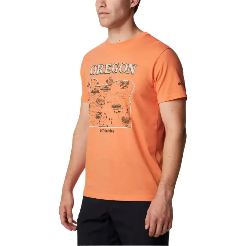 Columbia Sunbreak T-Shirt Men's Orange-3