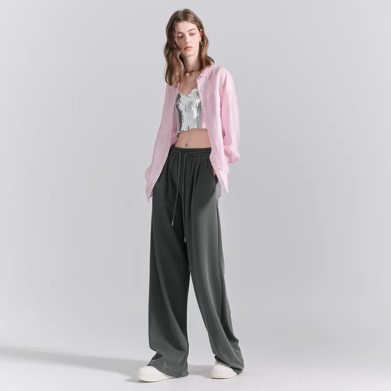 3COLOUR Casual Pants Women's Deep Gray-4
