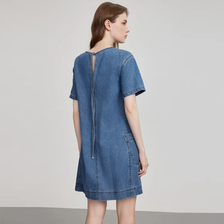 ELLE Short Sleeved Dress Women's-6