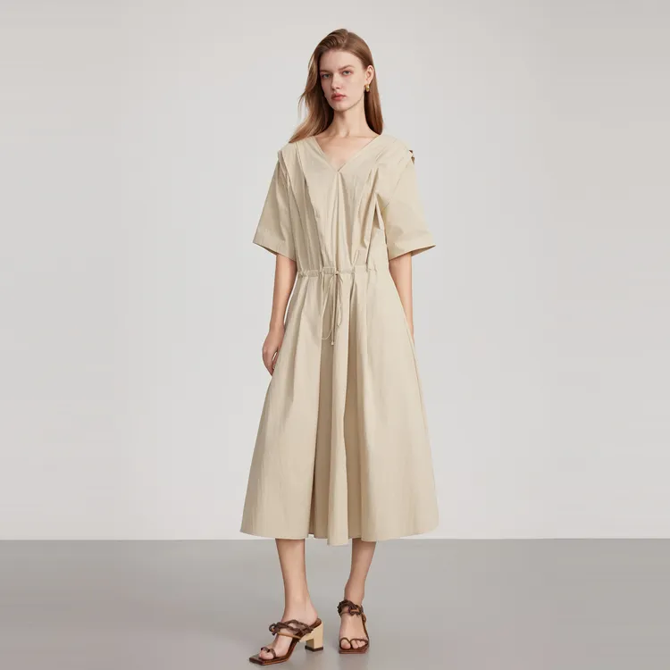 ELLE Short Sleeved Dress Women's-2