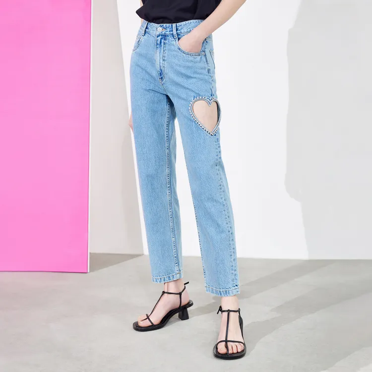 MO&CO Jeans Women's Denim Blue-6