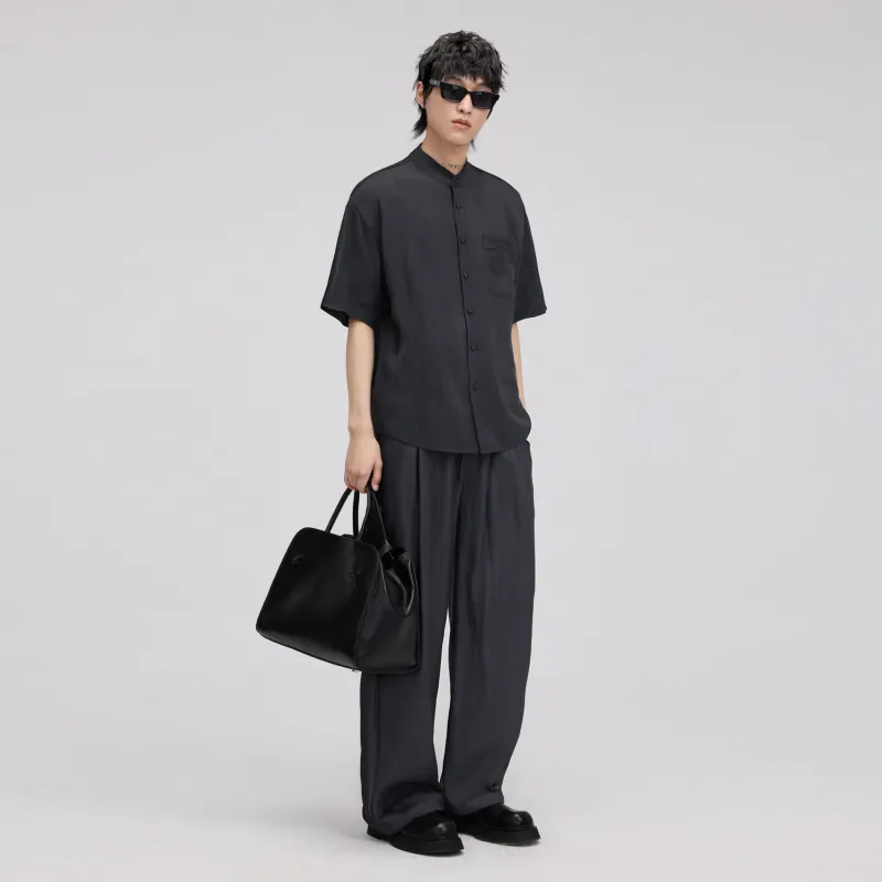 HERBEL Shirts Men Black-3