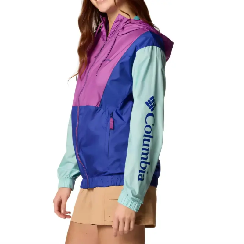 Columbia Lily Basin Jacket Women's Iron Lotus Blue-2