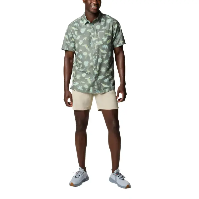 Columbia PFG Super Slack Tide Shirt Men's Cypress Color-3