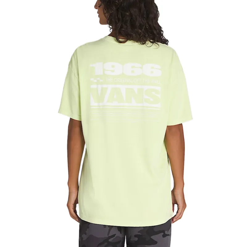 Vans Regular T Shirt Women's Dark Shadow Lime Green-2