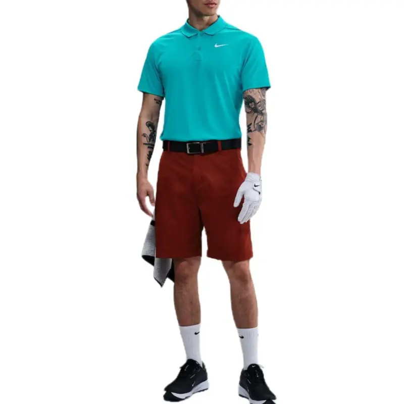 Nike Dri FIT Victory Polo Shirt Men's Blue Green-1