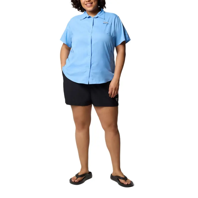 Columbia PFG Rugged Water Casual Shorts Women's Black-3