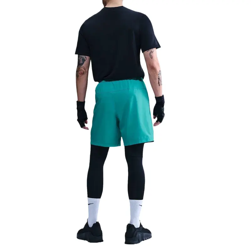 Nike Dri Fit Casual Shorts Men's Blue Green-3