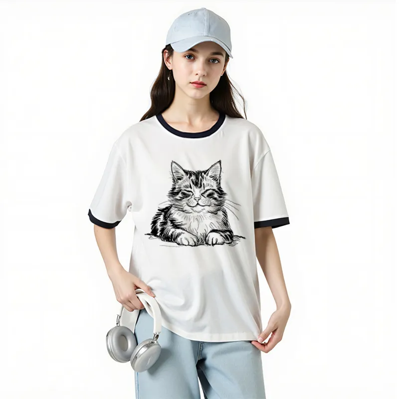 FAIRWHALE T Shirts Women's-3