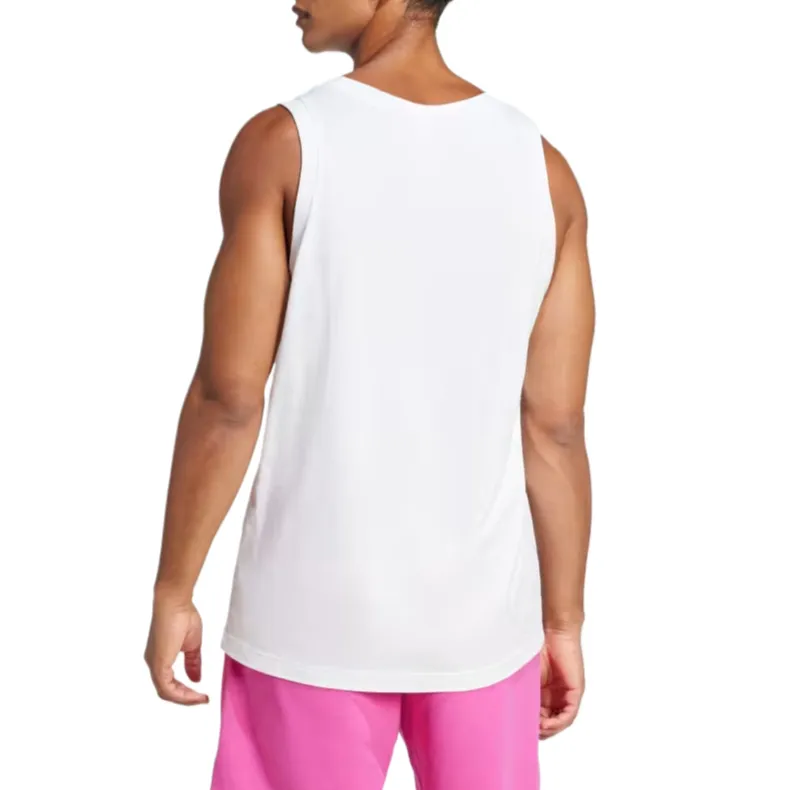 Adidas Sportswear Tank Top Men's White/Black-2