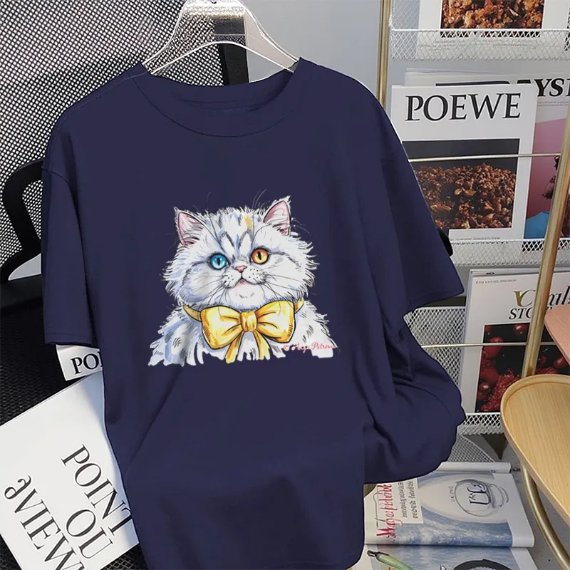 FAIRWHALE Drop Shoulder Sleeve T Shirt Women's-11