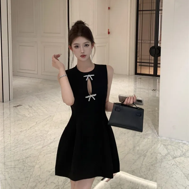 XIANSINIAO Sleeveless Dress Women's-3