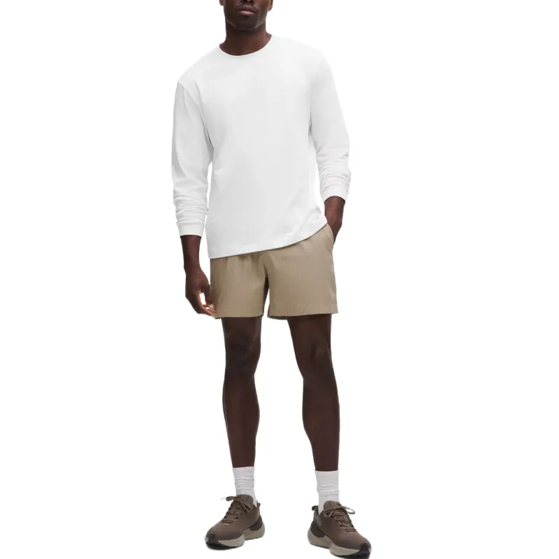 Lululemon HeavyweightLong Sleeve T Shirt Men's White-2