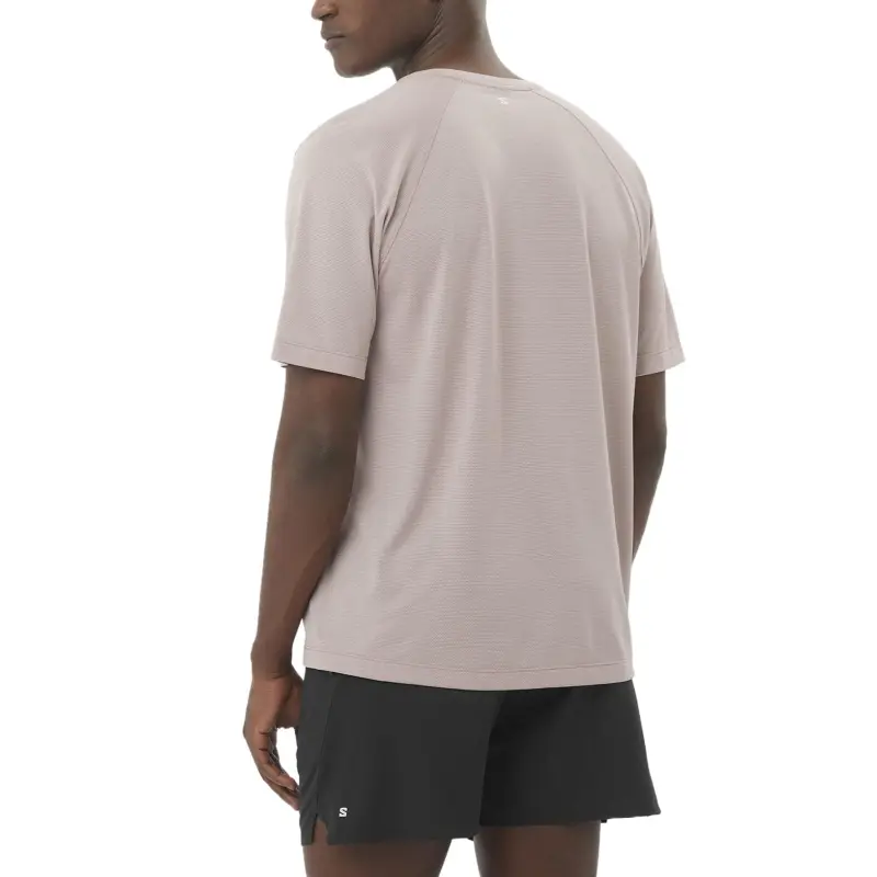 SALOMON T Shirts Men Pink-2