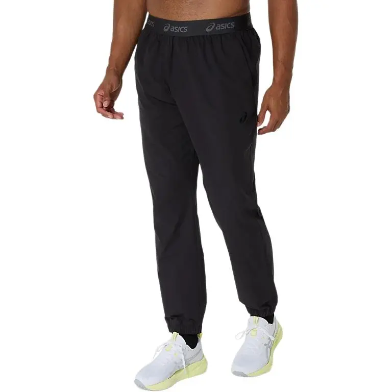 Asics Casual Pants Men Black-2
