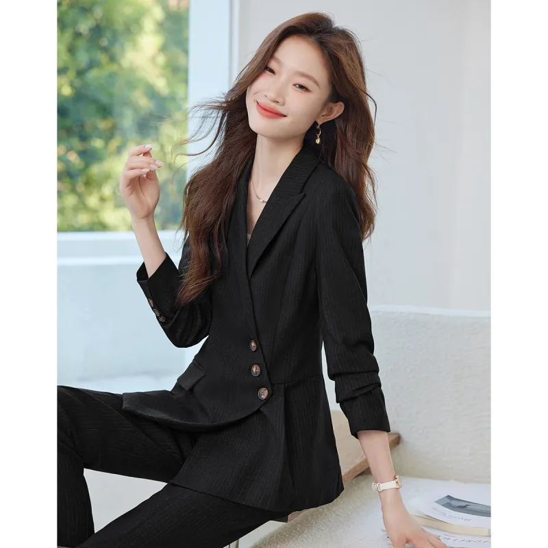Love Elaine Spring, Fall Business Suit Cinched Waist Women's-5