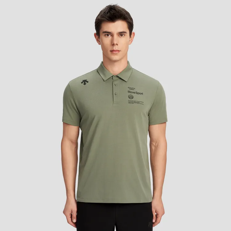 DESCENTE TRAINING Polo Shirts Unisex-19