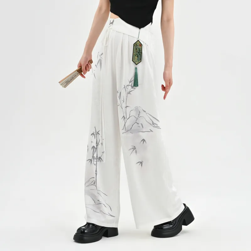 SNBL Casual Pants Women's White-4