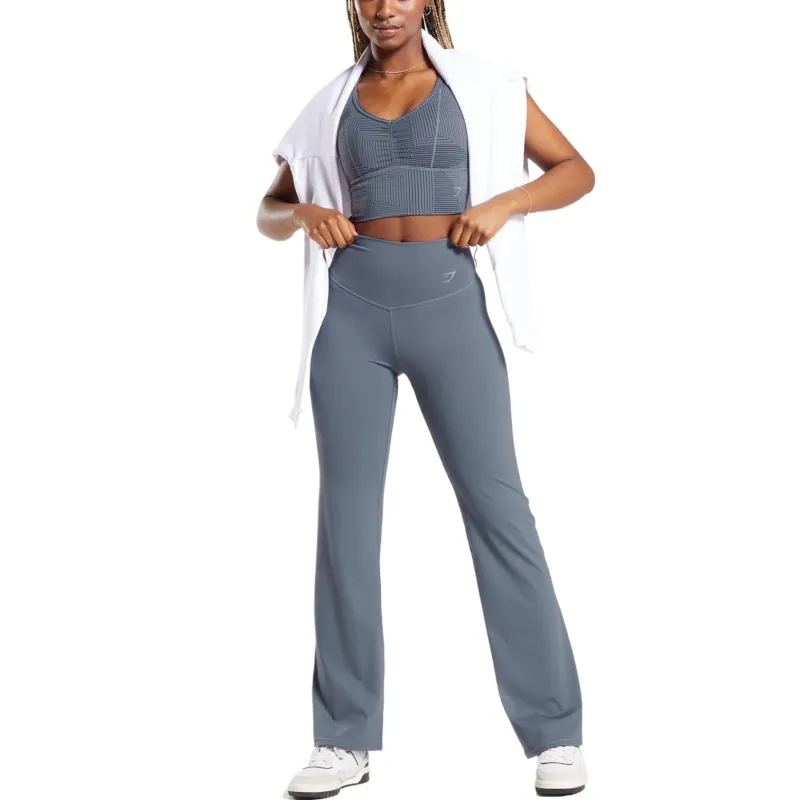 GYMSHARK Yoga Pants Women's Nightfall Blue-3