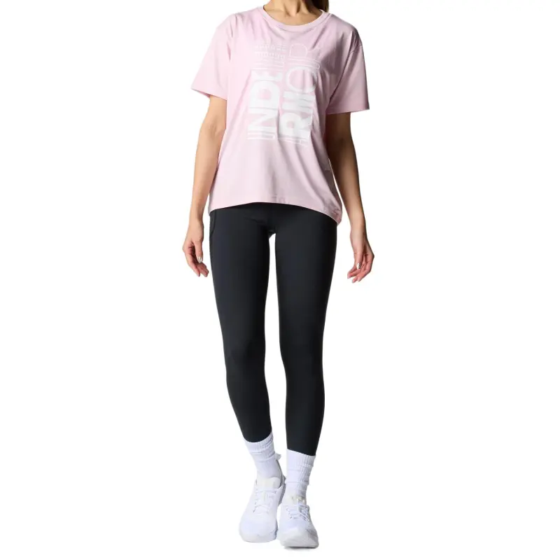 Under Armour Tech Drop Shoulder Sleeve T Shirt Women's Pink-2