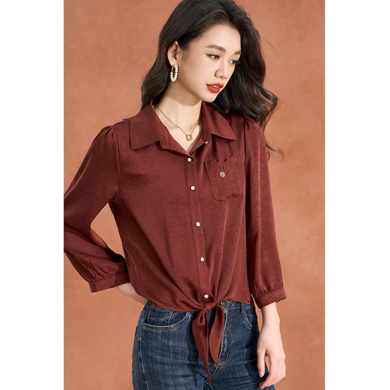Mylan Shirts Women's Ancora Red-5