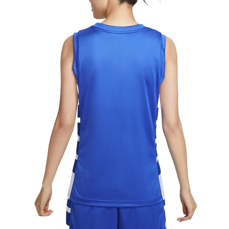 Nike Dri Fit Basketball Jersey Women's Blue-1