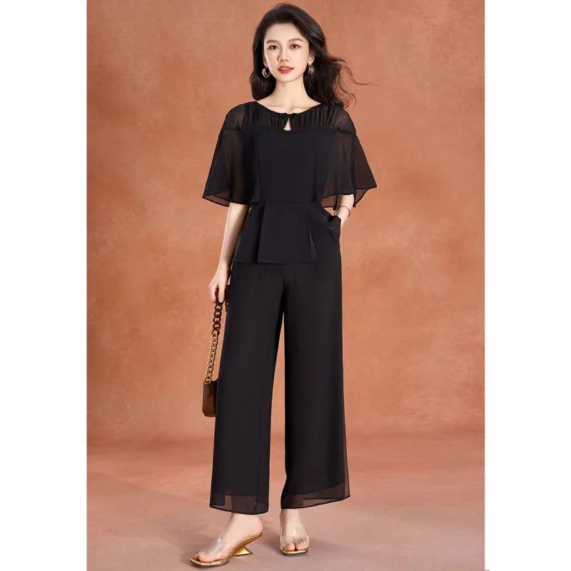 Mylan Casual Suits Women's Black-8